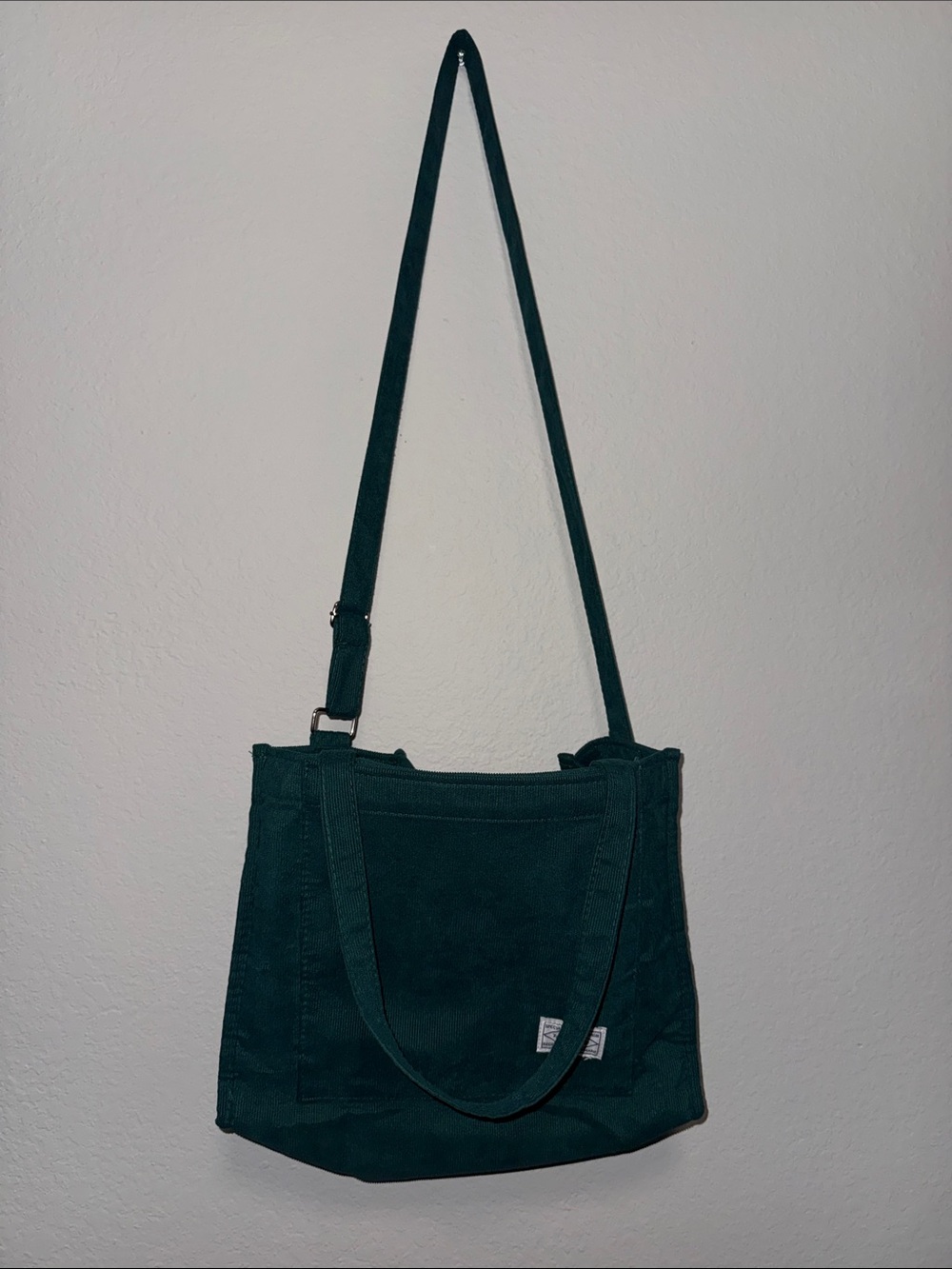Casual Adjustable Crossbody Shoulder Bag- Green
